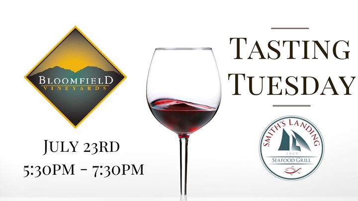 Tasting Tuesday Featuring Bloomfield Vineyards