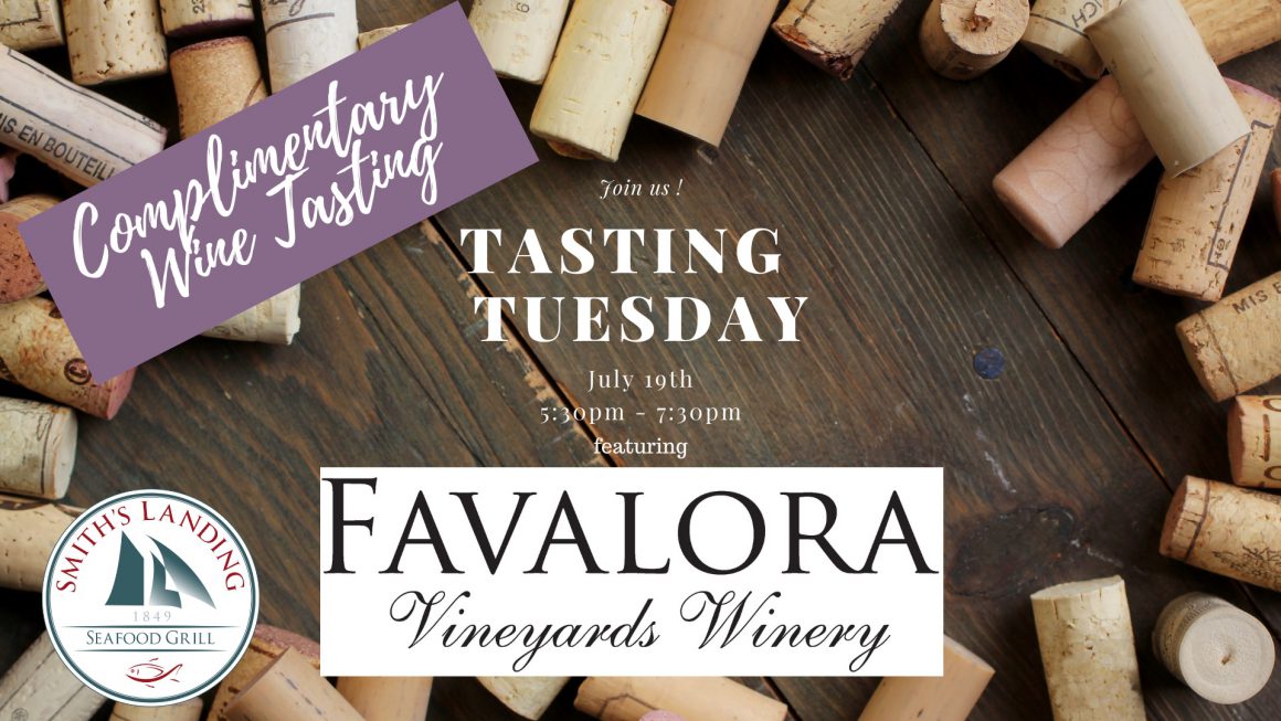 Tasting Tuesday featuring Favalora Vineyards Winery